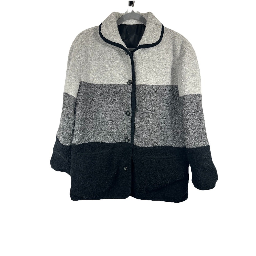 VTG Outbrook Reversible Jacket Colorblock Fleece Windbreaker Gorpcore L 90s‎